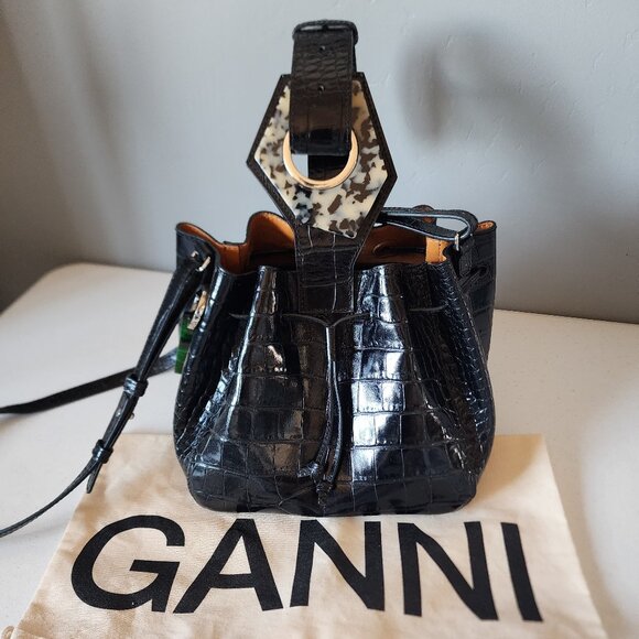 Ganni Handbags - Ganni Crossbody/Bucket Bag "LIKE NEW"